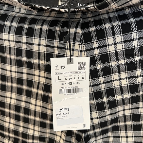 Zara plaid leggings - Picture 7 of 7